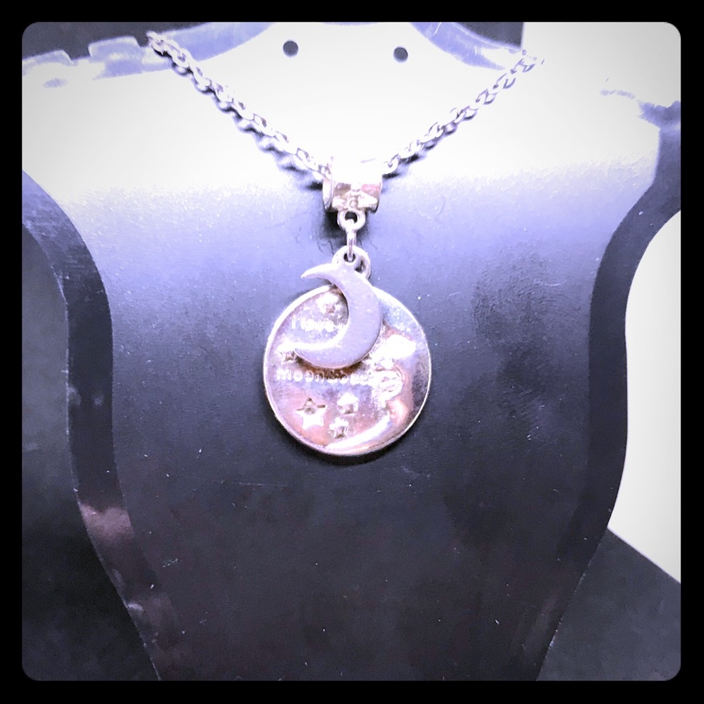 NIP “I love you to the moon” pendant necklace